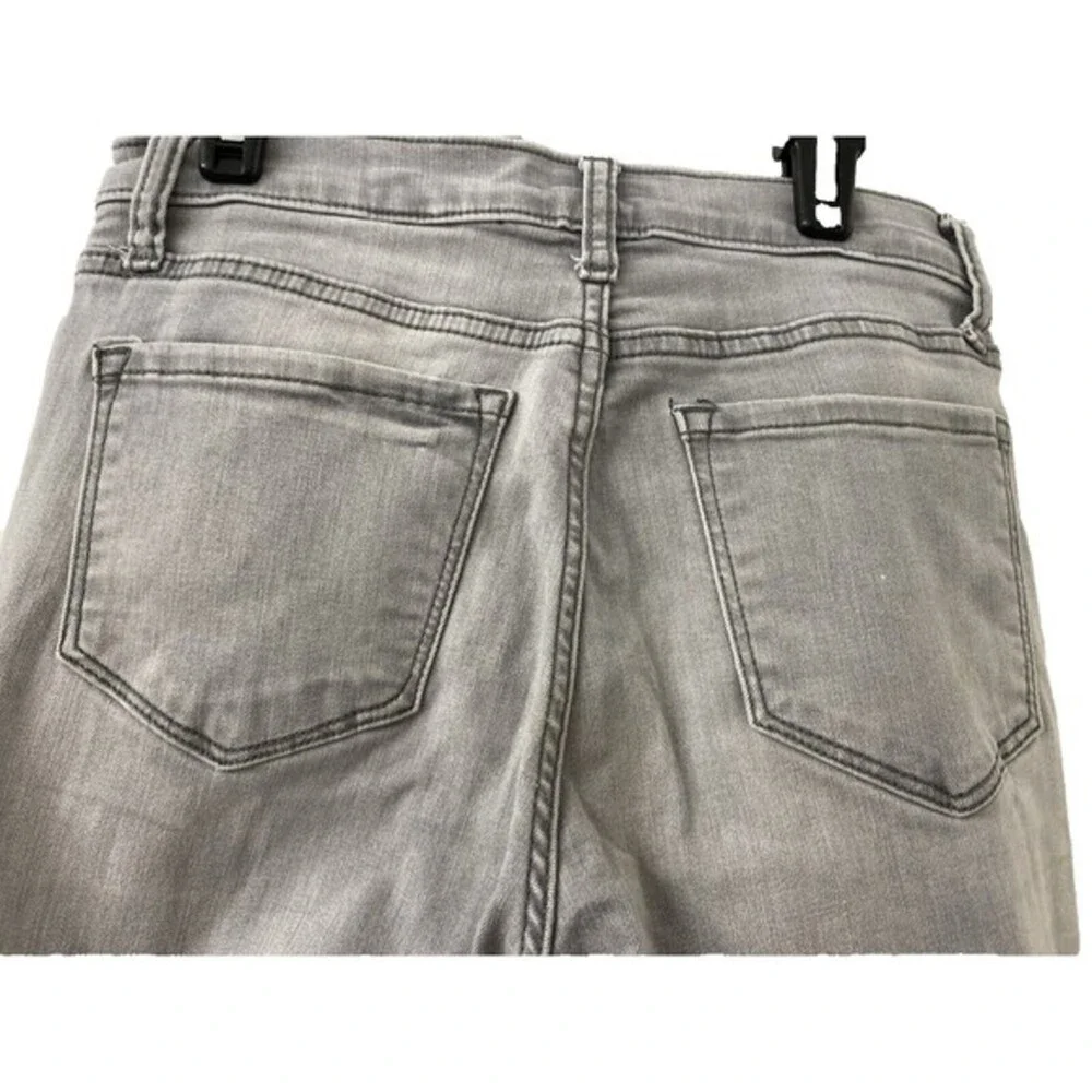 Banana Republic Jeans Womens 25/0 Gray Sculpt Skinny Stretch Low Rise - Picture 4 of 11
